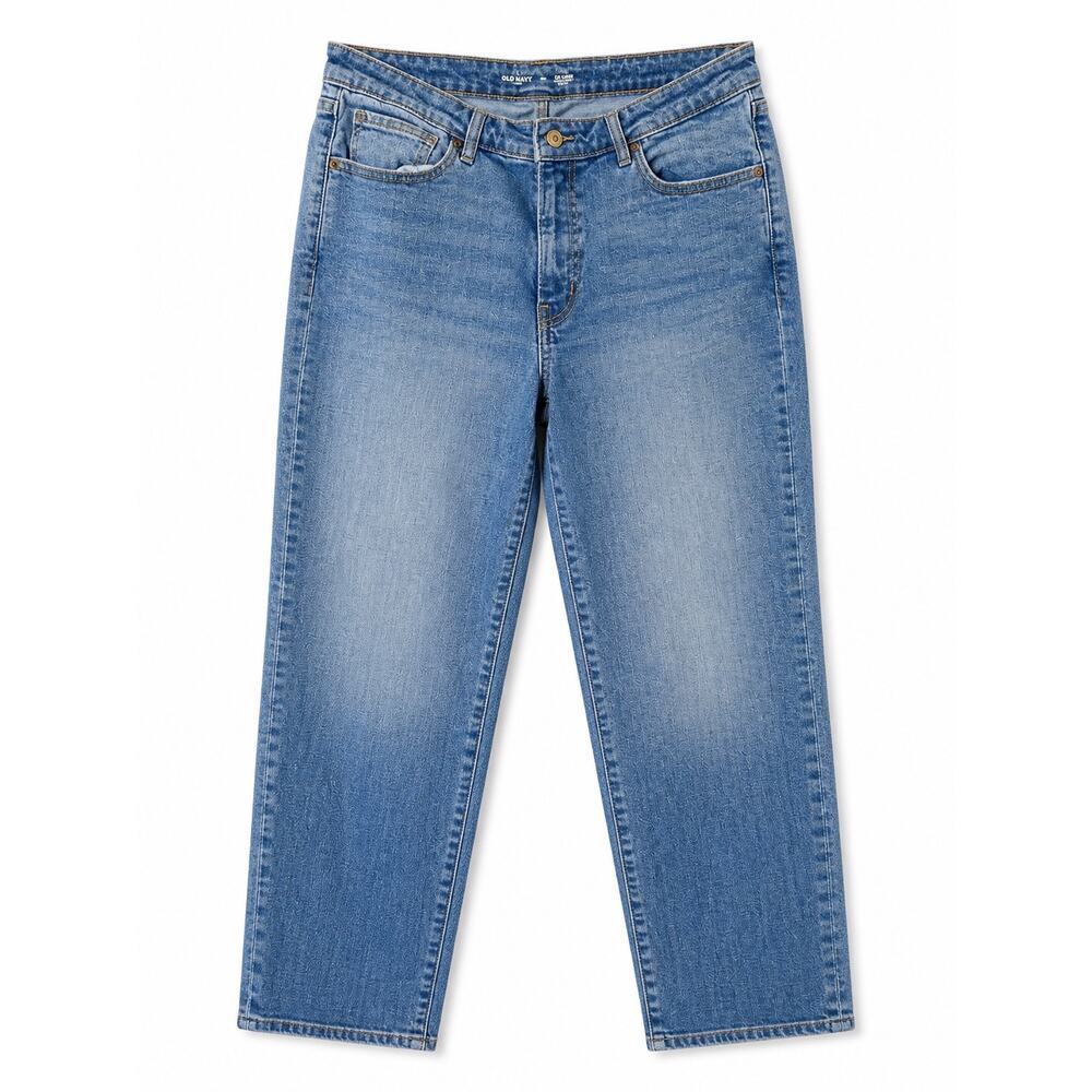 Old Navy OG Loose Jeans Women’s Size 16 High Rise Straight Light Wash